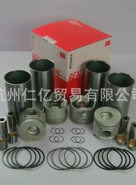 庆铃4KH1-TC缸套组件 四配套 货车 缸套 活塞 环 肖 卡黄
