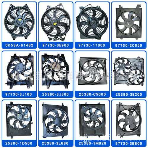 适用于现代起亚汽车电子扇25380-1u100 25380-fd100 25380-h8050
