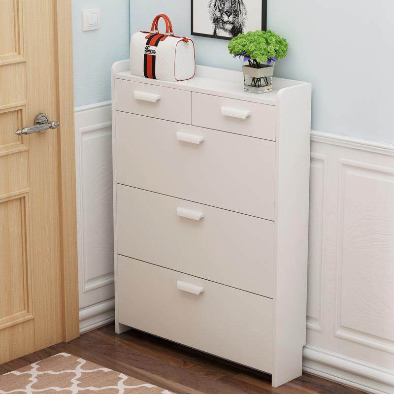 厂家直供简约现代翻斗鞋柜鞋架大容量经济型客厅小户型门厅柜