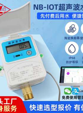 加工定制NB超声波远传水表RS485多通讯口对接城市水务管道监测表