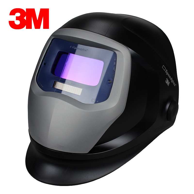 3M 9100V 自动变光焊接面罩 电焊面罩防电弧光紫外线红外线热切割