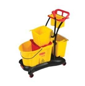 现货乐柏美FG778000防溢侧压式清洁推车 榨水车 WaveBrake