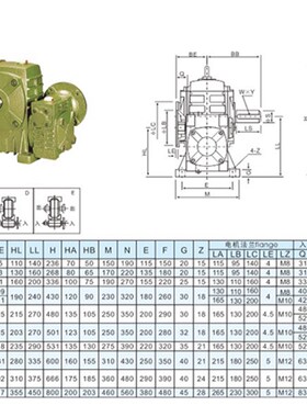 WPEDA WPEDS WPEDO WPEDX WPWED蜗轮蜗杆减速机 减速器减速箱齿轮