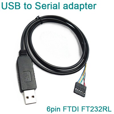 FT232RL刷机线 USB转TTL FT232转TTL 下载线 刷机线 带CTS RTS