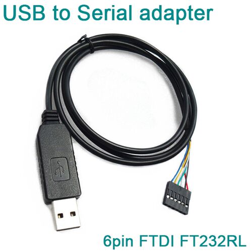FT232RL刷机线 USB转TTL FT232转TTL 下载线 刷机线 带CTS RTS