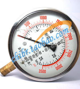 耐振油压表/防震压力表YN-150耐震压力表16MPA/油压表/抗震液压表