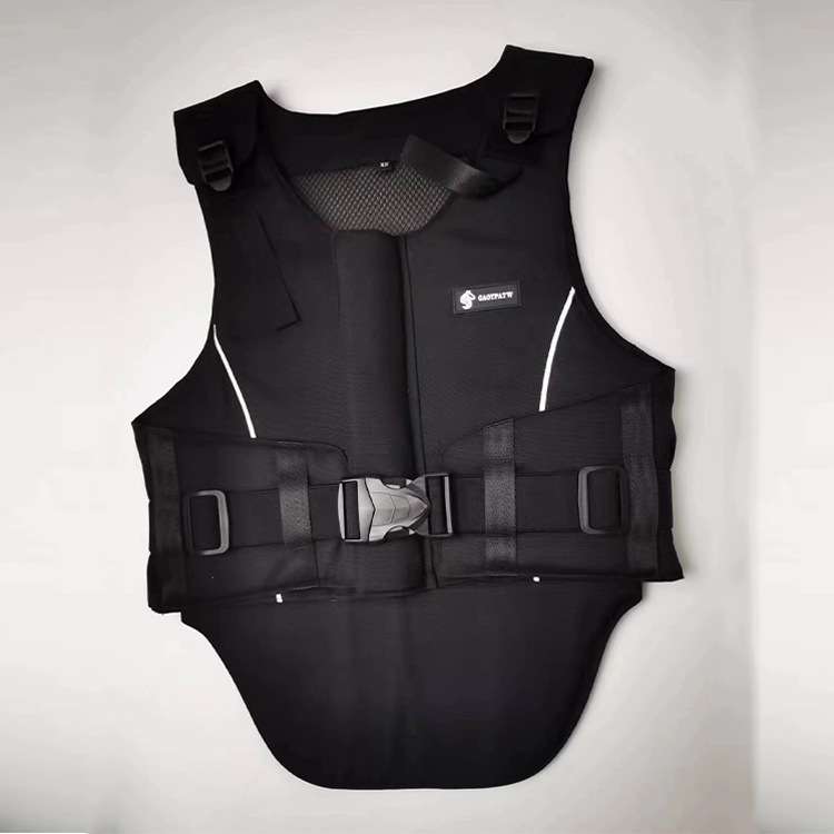 户外骑马护甲马术背心儿童骑马服装抗摔防护训练马甲成人骑马装备