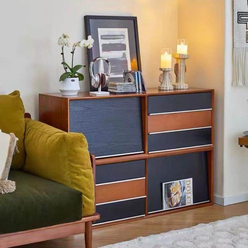 中古风实木电视柜收纳储物柜一体自由组合多功能客厅落地电视柜,模玩/动漫/周边/娃圈三坑/桌游,模型制作工具/辅料耗材,淘宝优惠券,粉丝福利购,淘宝优惠卷