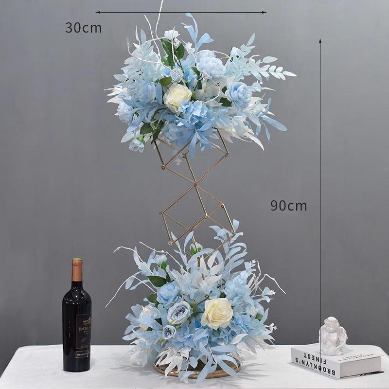 酒吧KTV摆台花桌面装饰摆件花卓花台面百花铁艺道具仿真花摆件