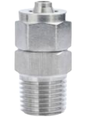 304不锈钢气动快拧接头气管锁母螺纹直通PC8-02/6-01/10-03/12-04