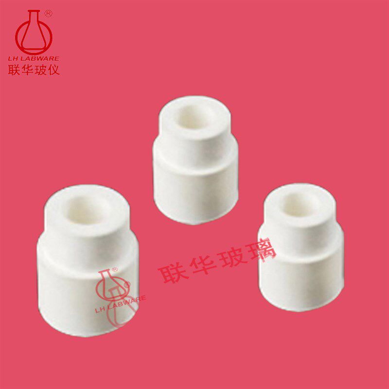 直筒翻口塞螺纹反口塞磨口塞子标口塞密封橡胶塞联华玻璃仪器298S