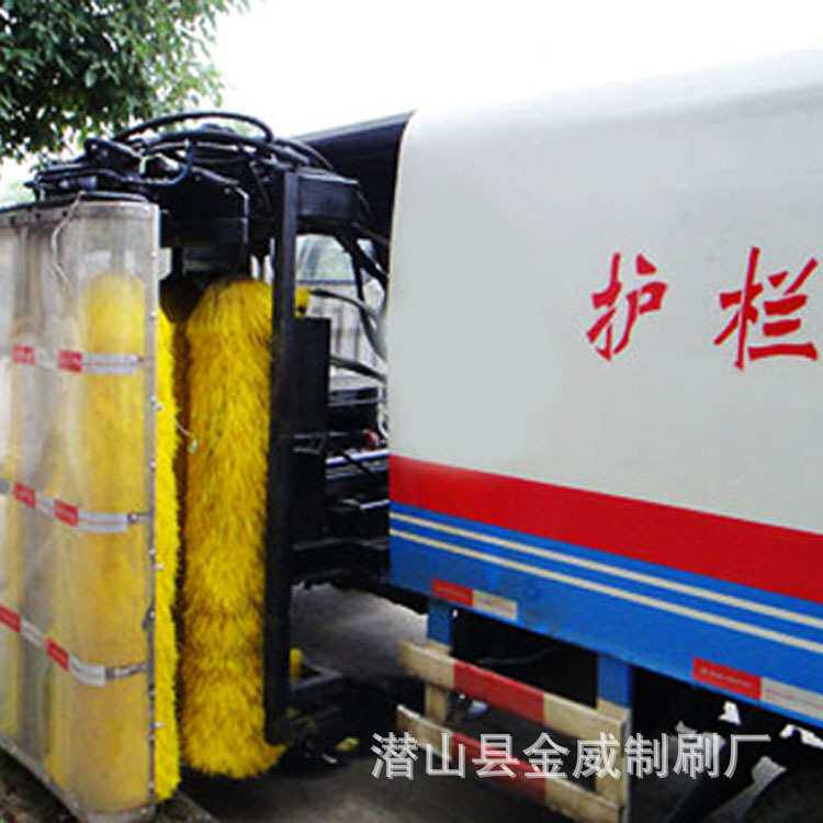 厂家生产定制公路护栏清洗刷 隧道环卫清洗辊刷 公路隔离带清洁刷