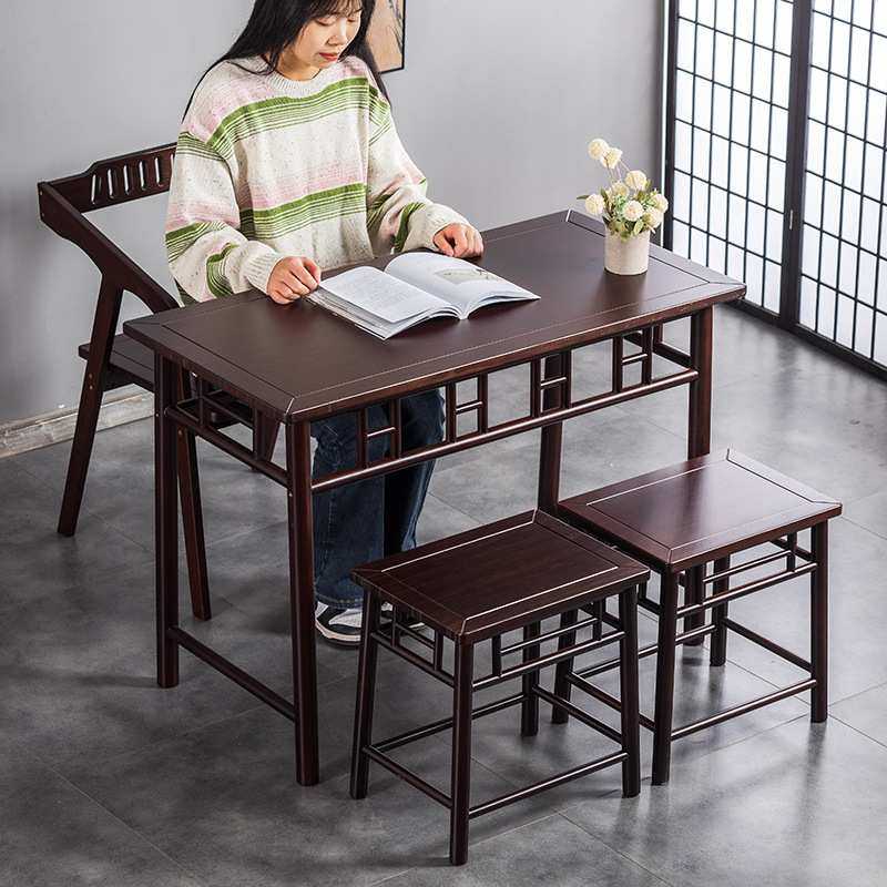 书桌电脑桌家用办公桌实木新中式国学画案毛笔书法写字台学习桌椅,3C数码配件,摄像机配件,淘宝优惠券,粉丝福利购,淘宝优惠卷