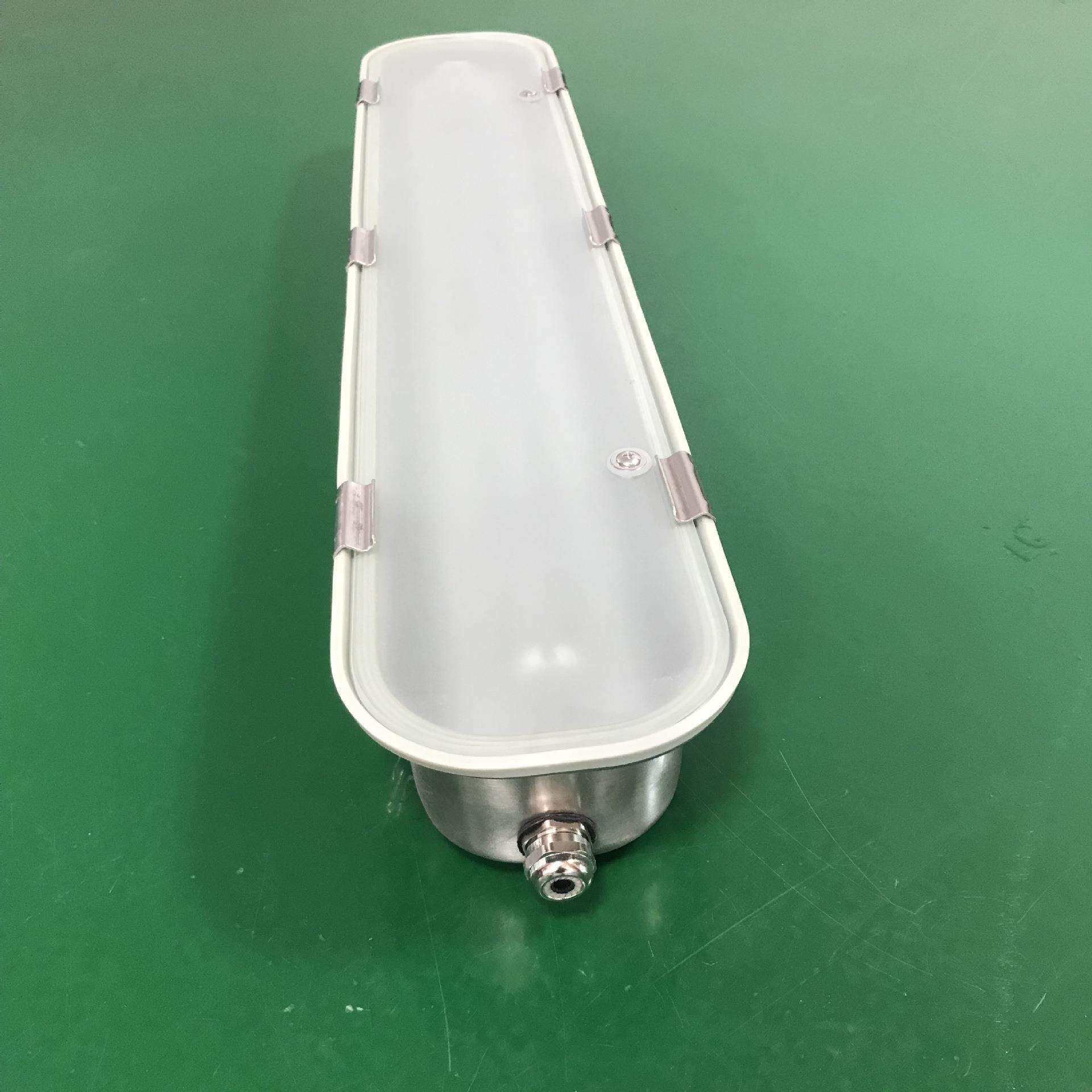 地铁led不锈钢三防灯外壳 磨砂贴片三防日光灯 船舶照明灯具套件