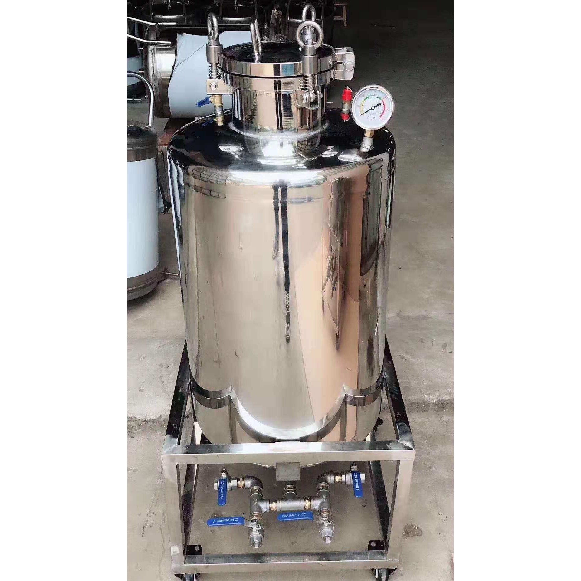 气动喷胶机喷胶桶304不锈钢压力桶上胶机喷漆桶喷桶环保喷涂