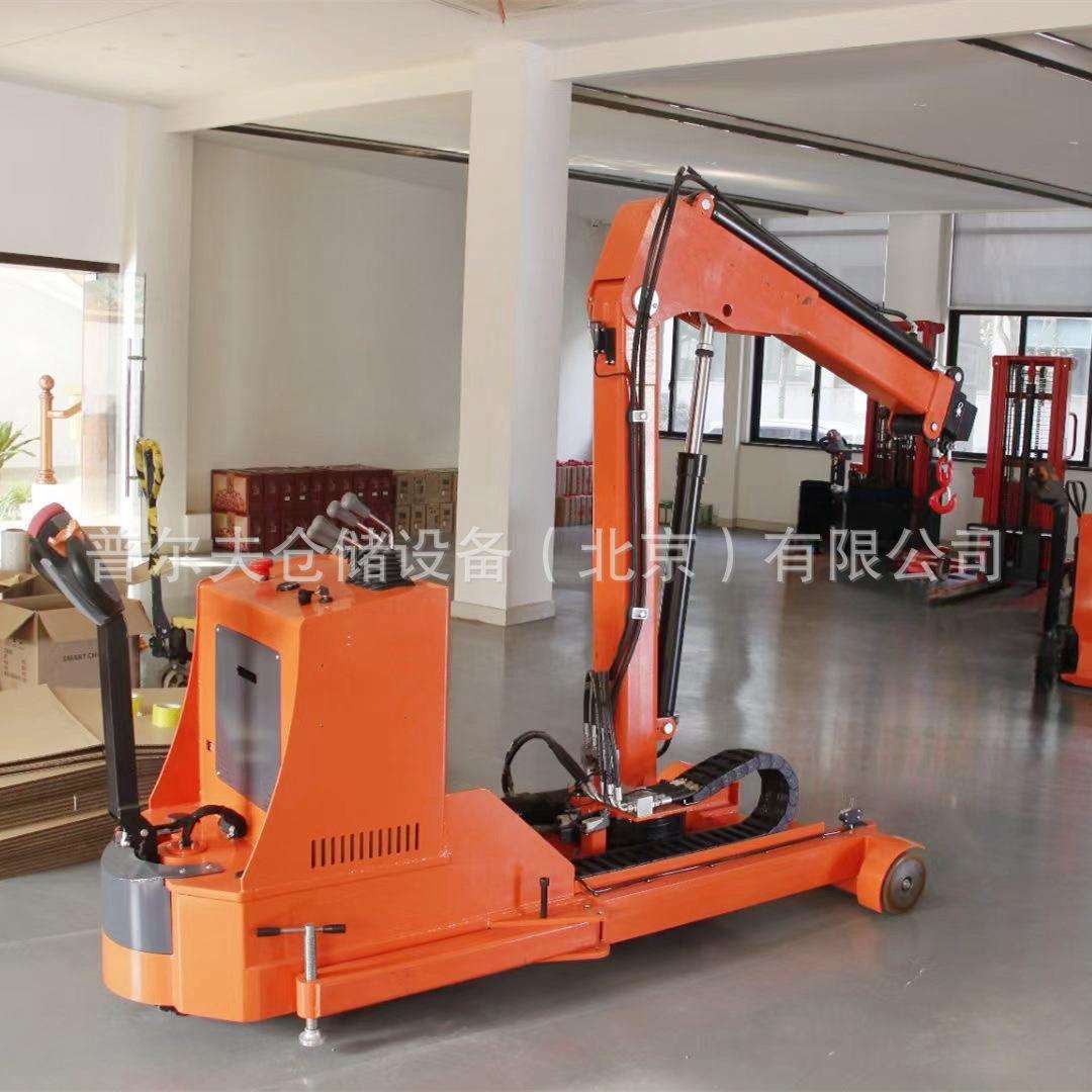 厂家全电动吊车旋转单臂吊模具搬运车1吨移动小吊机北京