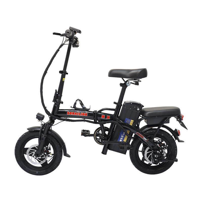 帅凌折叠电动自行车小型电动车锂电池代驾电瓶车超轻助力车