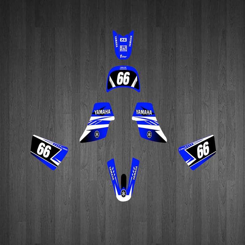 越野摩托贴纸 适配YAMAHA雅马哈 11-12 YAMAHA PW50 贴膜 车贴RK