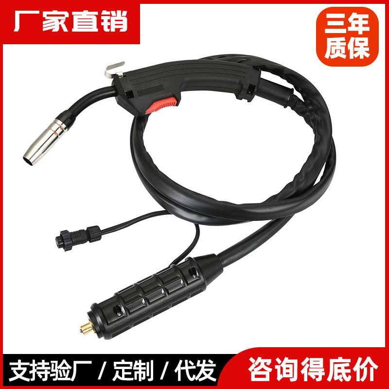 耐顺佳厂家 无需气瓶耐磨全自动工业级水冷无气二保焊枪