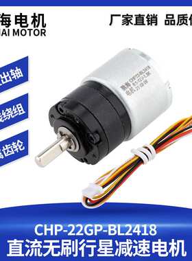 厂家直销22GP-BL2418直流无刷行星齿轮减速步进电机马达大扭力12V