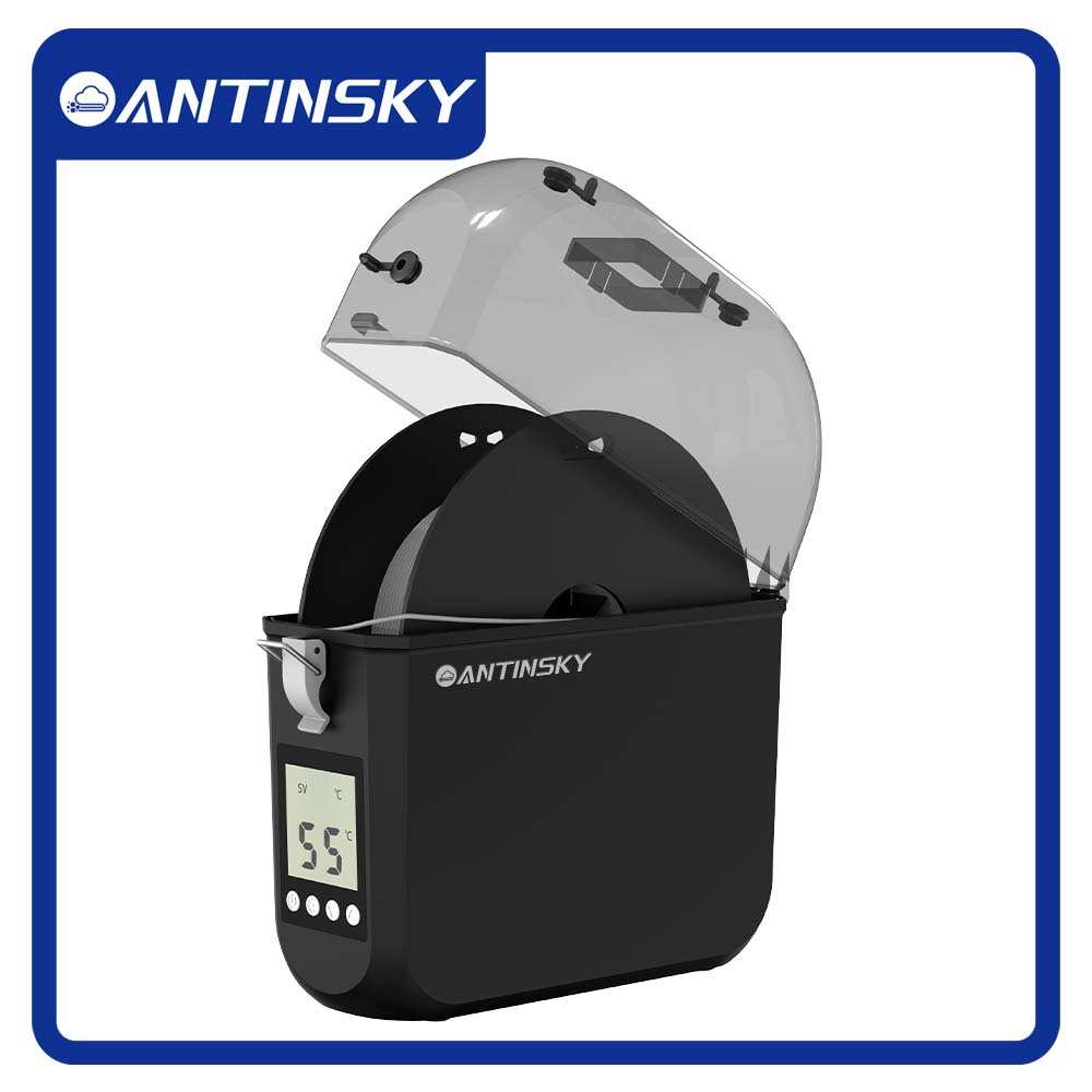 ANTINSKY蚁在云端3D打印耗材干燥箱防潮防尘持续烘干储料盒