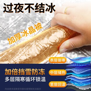 CS35 CS55 CS75汽车遮阳前挡玻璃遮雪挡防霜冻雪罩车衣 长安UNI