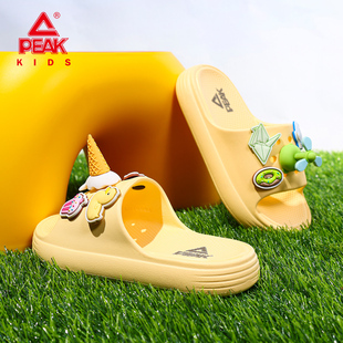 匹克儿童拖鞋春季男童外穿软底拖鞋2026女童宝宝室内居家洗澡防滑