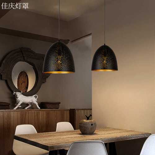 厂家直销 loft个性酒吧复古工业风吊灯 创意简约铁艺餐厅吊灯