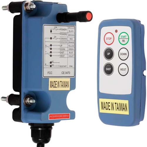 SAGA-L6 Mini Wireless Crane Remote Control for Winch Lifting