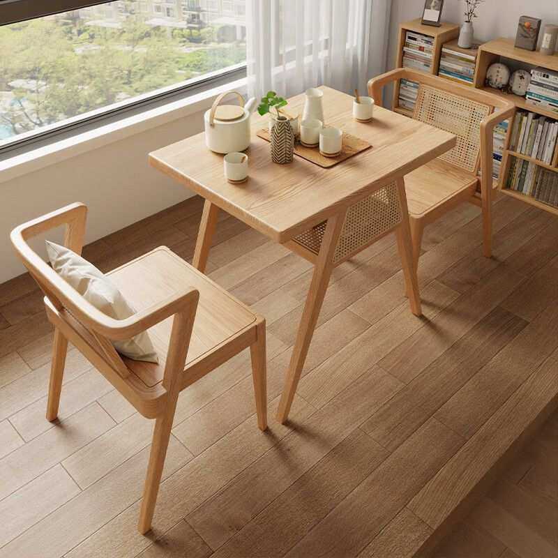 2024新款实木阳台桌椅三件套组合休闲椅子一桌两椅喝茶看书小桌椅,3C数码配件,摄像机配件,淘宝优惠券,粉丝福利购,淘宝优惠卷