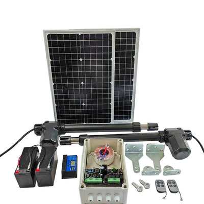 400kg承重平开门电动直臂机双臂太阳蓄电池供电3.5米门DC24V马达