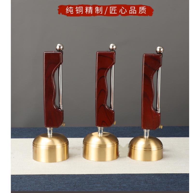 可伸缩手柄引罄乐器 禅道木柄 长柄引庆引磬敲打乐器