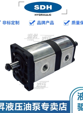上海SDH液压齿轮油泵CBTs-F34/6/8/12/14/16/20/25/25F1Z1双联泵