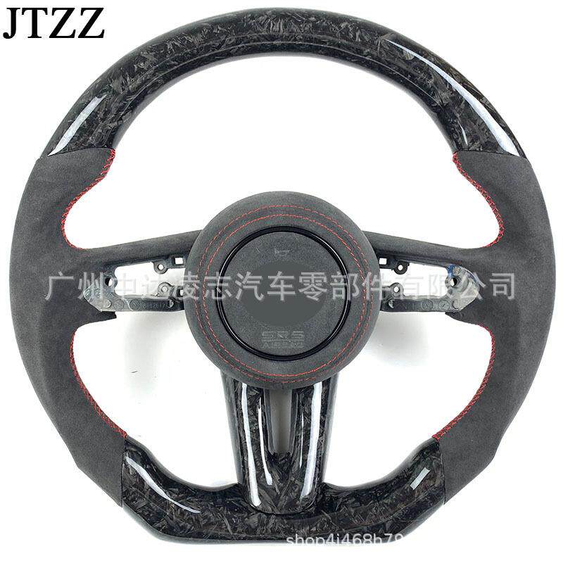 适用于马自达次时代昂克赛拉阿特兹CX5CX30CX50方向盘碳纤维2021