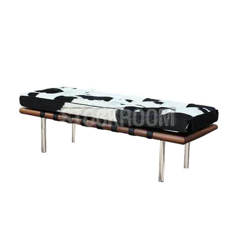 Bench北欧包豪斯巴塞罗那床长凳双人位沙发设计师椅couch bed