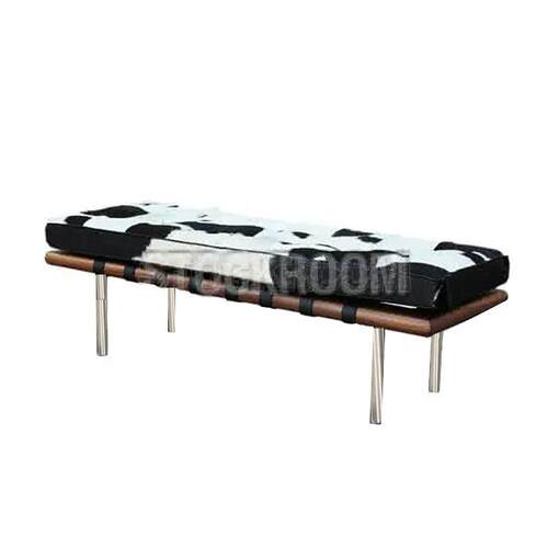 Bench北欧包豪斯巴塞罗那床长凳双人位沙发设计师椅couch bed