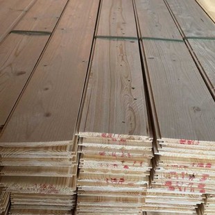 免漆桑拿板 欧洲松木面漆扣板实木板材桑拿板护墙板木板材