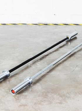 商用1.8米杠铃杆1200LB轴承高承重1310mm间距配合举重架深蹲卧推