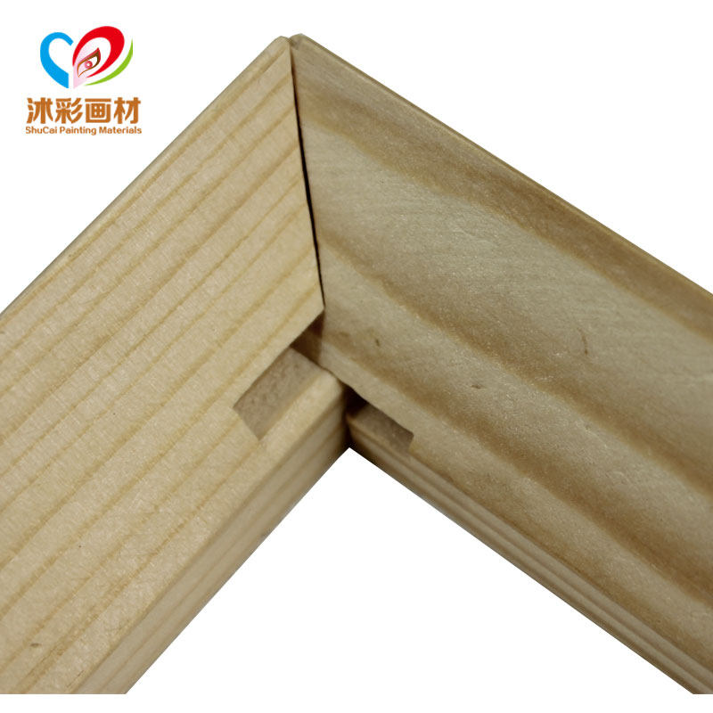 油画框条定制油画内框条 工笔绷绢无框画内框条 松木油画内框定做