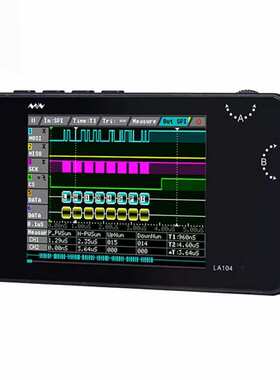 LA104LogicAnalyzer逻辑分析仪四通道调试助手采样100mhz协议分析