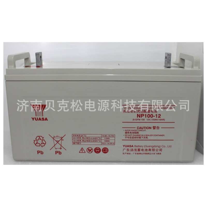 YUASA汤浅蓄电池NP100-1212v100a65a光伏系统基站UPS电源储能电瓶