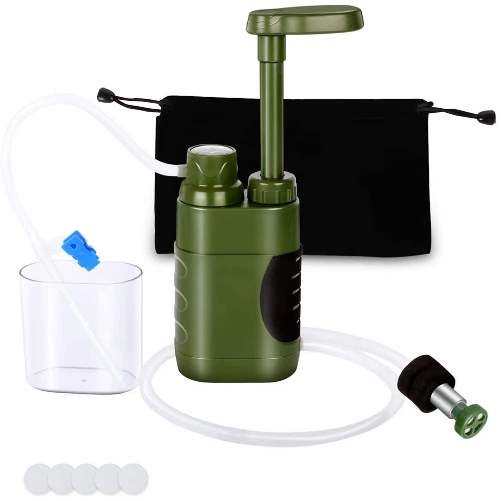 亚马逊Amazon热销单兵户外净水器便携式吸管救生净水工具多功能