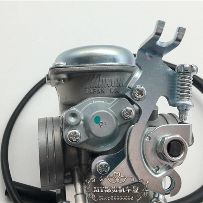 适用于钻HJ125K-2A/3A豹国三化油器GN125-2F D EN125-3/E/F化油器