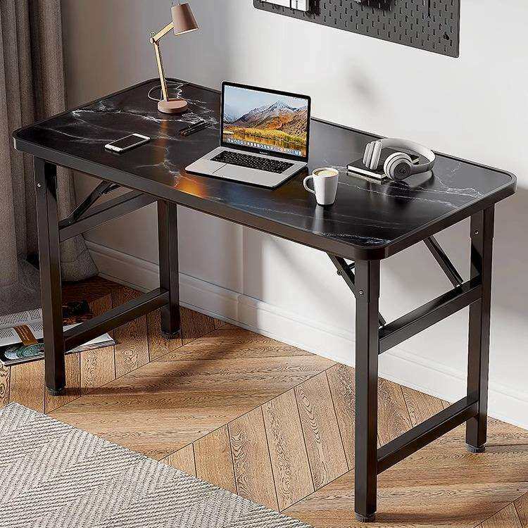 折叠电脑桌台式书桌学生家用卧室桌子简易出租屋工作台学习办公桌