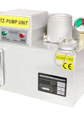 出口带报警TZ2202-410X金属铁箱电动润滑泵稀油脂泵半自动润滑泵