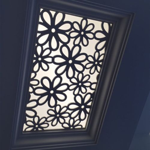 欧式PVC木塑板镂空雕花板花格吊顶隔断灯膜玄关背景墙屏风通花板