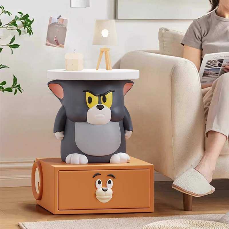 【高品质材料】猫和床头柜沙发边几轻奢高级感网红小茶几可爱艺术,模玩/动漫/周边/娃圈三坑/桌游,模型制作工具/辅料耗材,淘宝优惠券,粉丝福利购,淘宝优惠卷