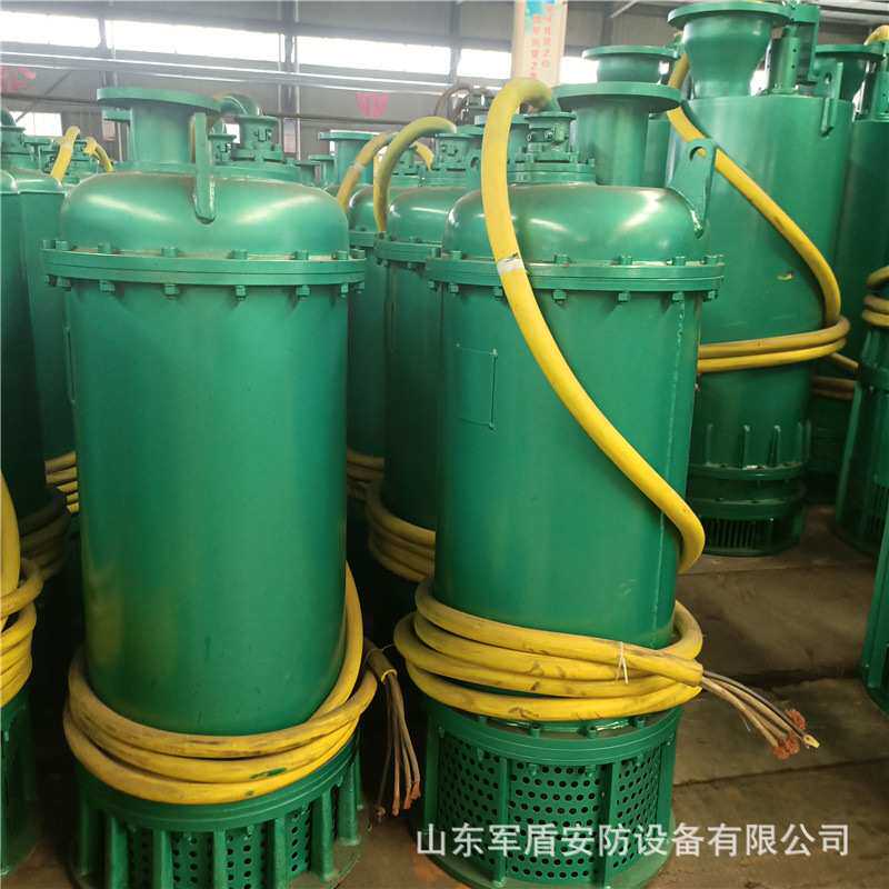 煤安证BQS200-45-45/NKW防爆潜水1140v煤矿抽沙隔爆型排污排沙电
