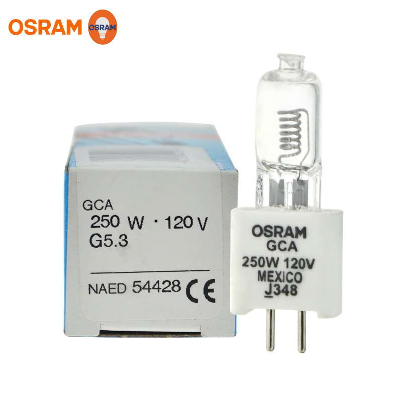 GCA 120V250W卤素灯泡 影视摄影光学灯珠