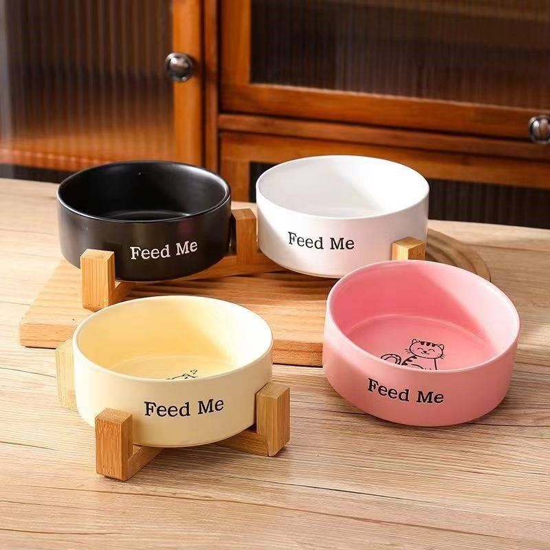 猫碗陶瓷高脚护颈双碗一体宠物碗狗食盆防打翻狗碗猫咪饭碗饮水碗,宠物/宠物食品及用品,宠物智能碗,淘宝优惠券,粉丝福利购,淘宝优惠卷